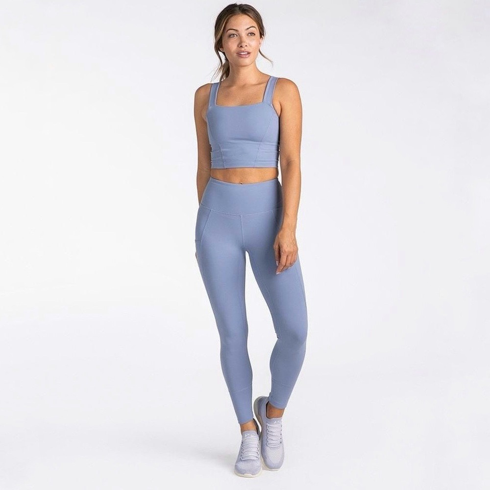 BYLT Women's Light Blue Essentia Leggings Size‎ XL